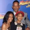 Jada, Willow et Will Smith lors de la première du film Madagascar 3 à New York le 7 juin 2012