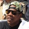Jay-Z lors de la demi-finale hommes du tournoi de tennis de Roland Garros le vendredi 8 juin 2012