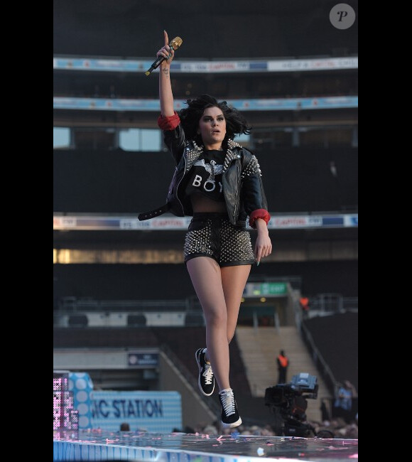 Jessie J se produit dans le cadre du Capital FM Summerball 2012, au Wembley Stadium, à Londres, le samedi 9 juin 2012.