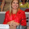 La princesse Maxima à l'Université Erasme de Rotterdam le 5 juin pour une conférence sur l'assurance-santé.