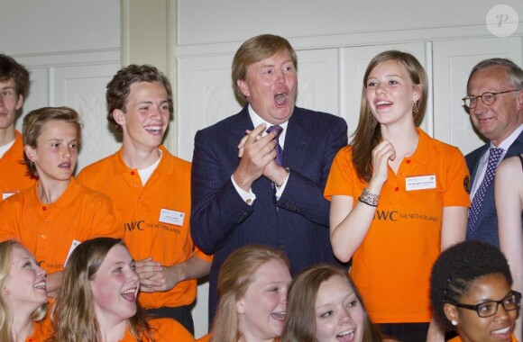 Le prince Willem-Alexander des Pays-Bas au 50e anniversaire du United World College, le 4 juin 2012 à La Haye.