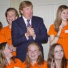 Le prince Willem-Alexander des Pays-Bas au 50e anniversaire du United World College, le 4 juin 2012 à La Haye.