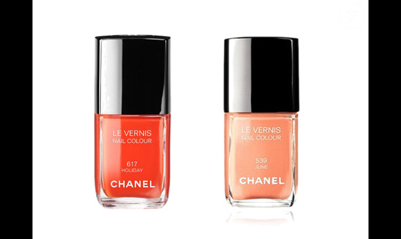 Vernis Holiday et June, de Chanel, parfaits pour l'été