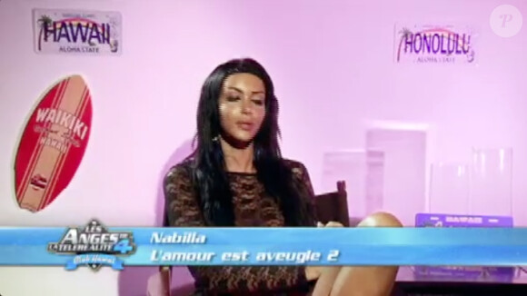 Nabilla dans les Anges de la télé-réalité 4, mercredi 13 juin 2012 sur NRJ12
