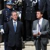 Passation de pouvoir au ministère de l'Intérieur entre Claude Guéant et Manuel Valls, le 17 mai 2012.