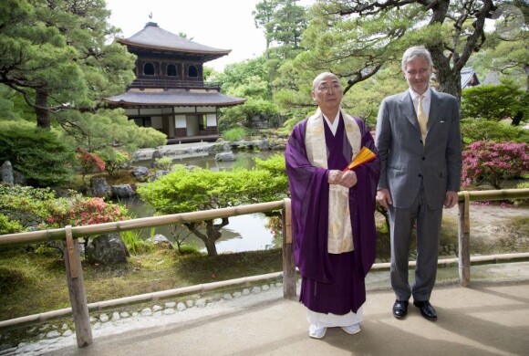 Le prince Philippe de Belgique à Kyoto le 15 juin 2012