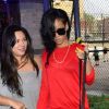 Rihanna et une amie à New York, le 13 juin 2012.