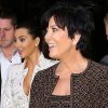 Kim Kardashian et sa mère Kris Jenner vont dîner Chez L'Ami Louis à Paris, le 16 juin 2012