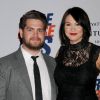 Jack Osbourne et sa fiancée Lisa Stelli le 18 mai 2012 à Los Angeles