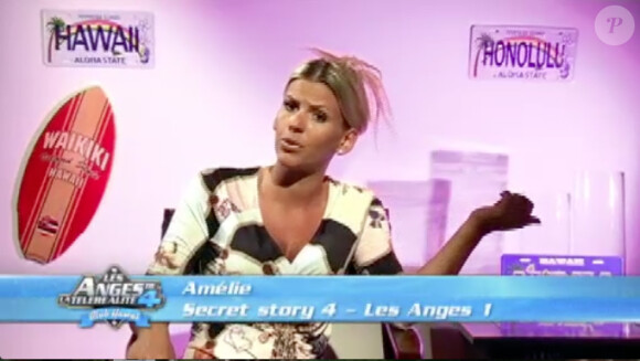 Amélie dans les Anges de la télé 4, le mag, lundi 18 juin 2012 sur NRJ12
