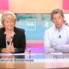 Michel Cymes et Marina Carrère d'Encausse dans Allô Docteurs