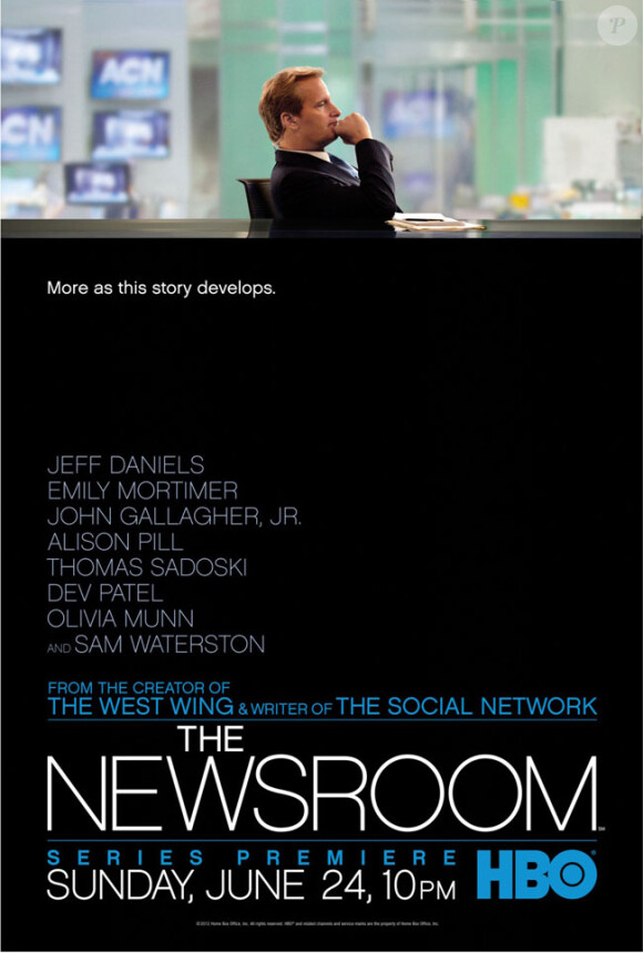 The Newsroom, une nouveauté HBO créée par Aaron Sorkin.