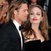 Angelina Jolie et Brad Pitt en février 2012 à Los Angeles.