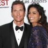 Matthew McConaughey et sa femme Camilla Alves à l'avant-première de Magic Mike, le 24 juin 2012 à Los Angeles.