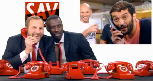 Les Kaïras et Ramzy Bédia dans le SAV des émissions spécial guests du lundi 25 juin 2012 sur Canal+