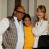Nastassja Kinski, avec Quincy Jones, et leur fille Kenya en 2004