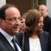 François Hollande et Valérie Trierweiler à Paris, le 16 juin 2012.