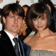 Katie Holmes et Tom Cruise, en janvier 2007 à Los Angeles.