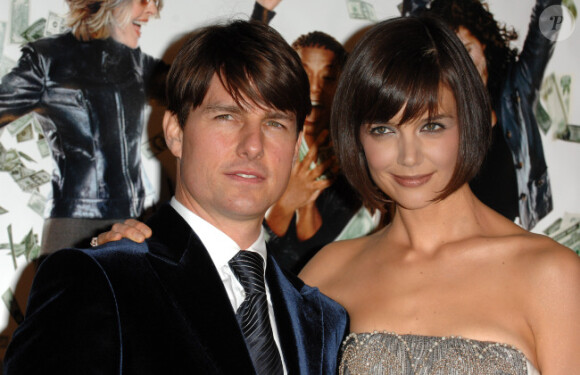 Katie Holmes et Tom Cruise, en janvier 2007 à Los Angeles.