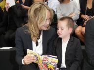 Fashion Week : Sharon Stone en duo avec son fils chez Dior Homme