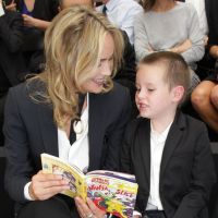 Fashion Week : Sharon Stone en duo avec son fils chez Dior Homme