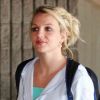Britney Spears arrive à l'aéroport de Maui à Hawaï, en famille, le dimanche 1er juillet 2012.