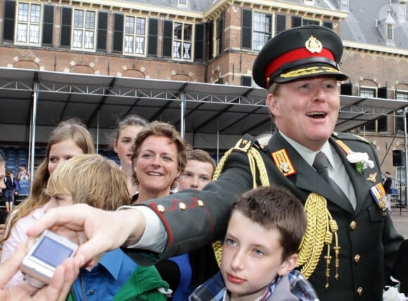 Le prince Willem-Alexander le 30 juin 2012 à La Haye pour la journée des anciens combattants.
