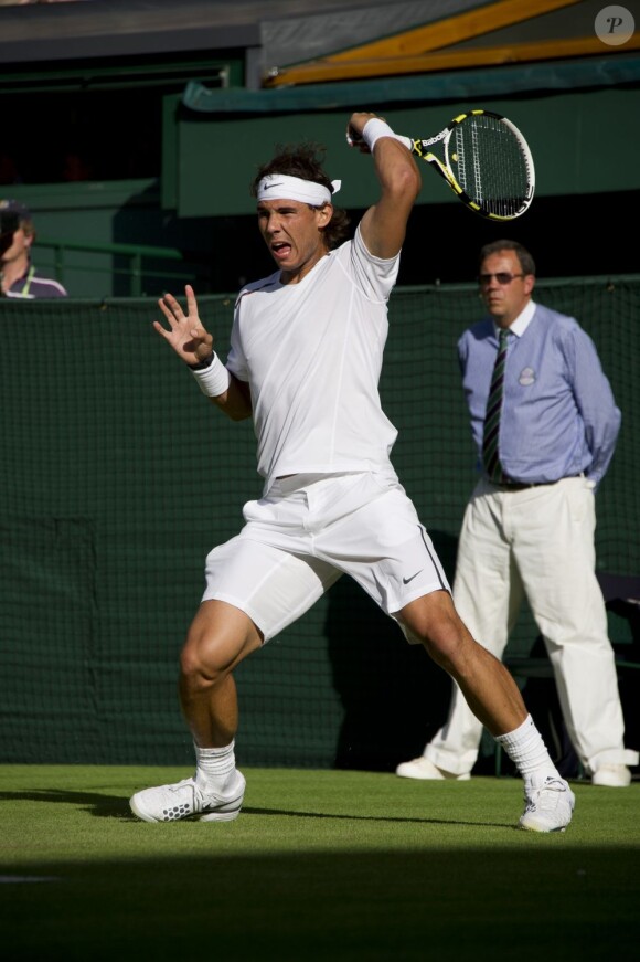 Rafael Nadal le 28 juin 2012 à Wimbledon