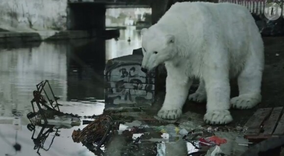 Image de la campagne Save The Artic de Greenpeace, 2012.