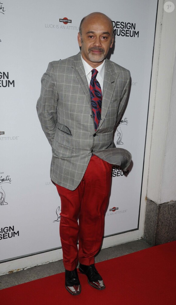Christian Louboutin à Londres, le 30 avril 2012.