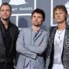 Le trio Muse aux Grammy Awards à Los Angeles, le 13 février 2011.