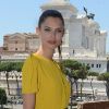 Bianca Balti à Rome pour l'inauguration de l'exposition qui lui est dédiée jusqu'au 2 septembre 2012. Le 6 juillet 2012