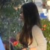 EXCLU : Megan Fox, enceinte, affiche un ravissant petit ventre alors qu'elle se rend au restaurant Spark Grill à Studio City à Los Angeles avec son mari Brian Austin Green le 6 juillet 2012