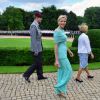 Le prince Albert II de Monaco et la princesse Charlene étaient reçus le 9 juillet 2012 au château Bellevue, résidence présidentielle à Berlin, par le président Joachim Gauck et sa compagne Daniella Schadt, au premier jour de leur visite officielle de deux jours en Allemagne.
