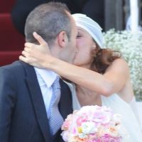 Andrés Iniesta et Anna Ortiz : Heureux mariés sous les yeux de Messi et Piqué