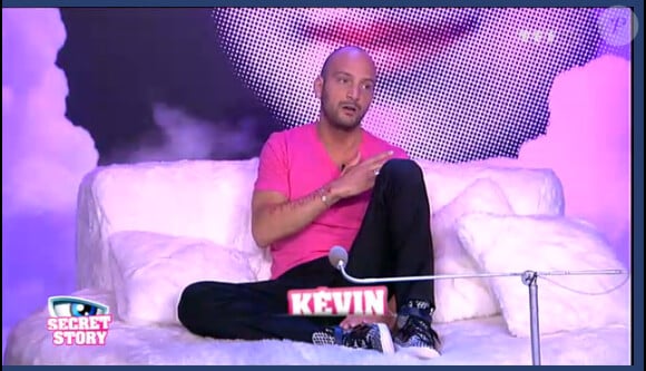 Kevin dans la quotidienne de Secret Story 6 le lundi 9 juillet 2012 sur TF1