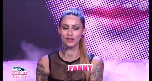Fanny dans la quotidenne de Secret Story 6 le lundi 9 juillet 2012 sur TF1