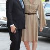 Le prince Albert de Monaco et la princesse Charlene à Stuttgart le 10 juillet 2012 au deuxième jour de leur visite officielle en Allemagne.