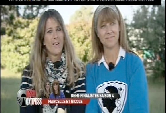 Marcelle et Nicole dans Pékin Express, la grande finale, mercredi 11 juillet 2012 sur M6