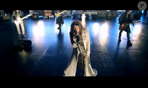 Image extraite du clip Legendary Child d'Aerosmith, juillet 2012.