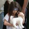 Katie Holmes et Suri Cruise, toujours aussi complices, à New York le 13 juillet 2012