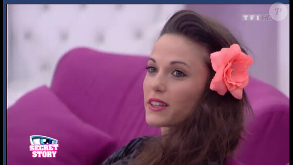 Capucine dans la quotidienne de Secret Story 6 le mardi 17 juillet 2012 sur TF1
