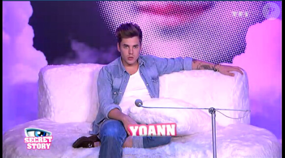 Yoann dans la quotidienne de Secret Story 6 le mardi 17 juillet 2012 sur TF1