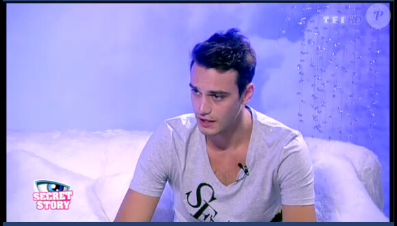 Julien dans la quotidienne de Secret Story 6 le mardi 17 juillet 2012 sur TF1