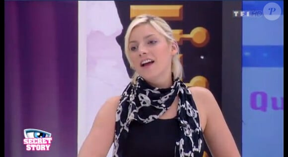 Nadège dans la quotidienne de Secret Story 6 le mardi 17 juillet 2012 sur TF1