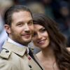 Tom Hardy et Charlotte Riley lors de l'avant-première à Londres de The Dark Knight Rises le 18 juillet 2012