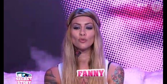 Fanny dans la quotidienne de Secret Story 6 sur TF1 le jeudi 19 juillet 2012