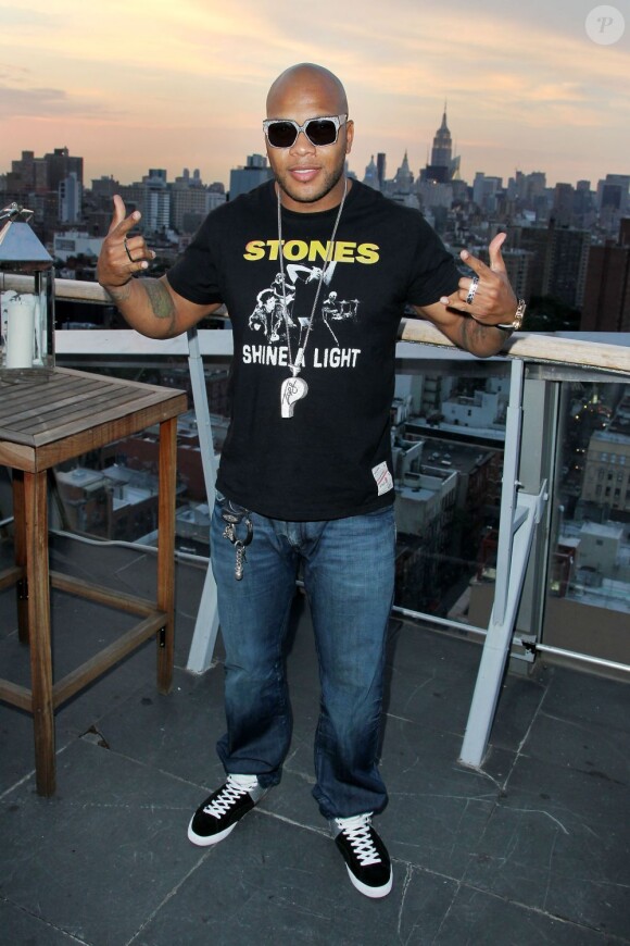 Flo Rida à New York, le 12 juillet 2012.