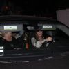 Lindsay Lohan rentre chez elle à bord de sa Porsche, après une soirée que l'on espère sans alcool, dans la nuit du samedi 21 au dimanche 22 juillet à Los Angeles.