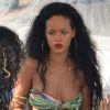 Rihanna arrive à Saint-Tropez pour une nouvelle séance shopping. Le 23 juillet 2012.